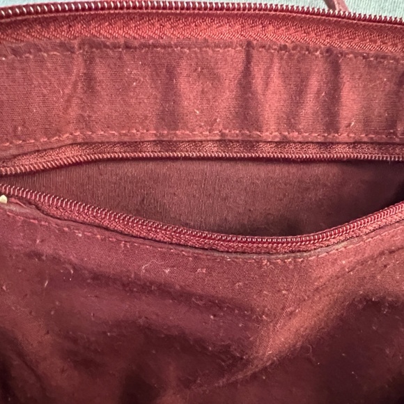 Pelle Studio Wilson\'s Leather Deep Red Backpack Adj. Straps Roomy Interior main image 5
